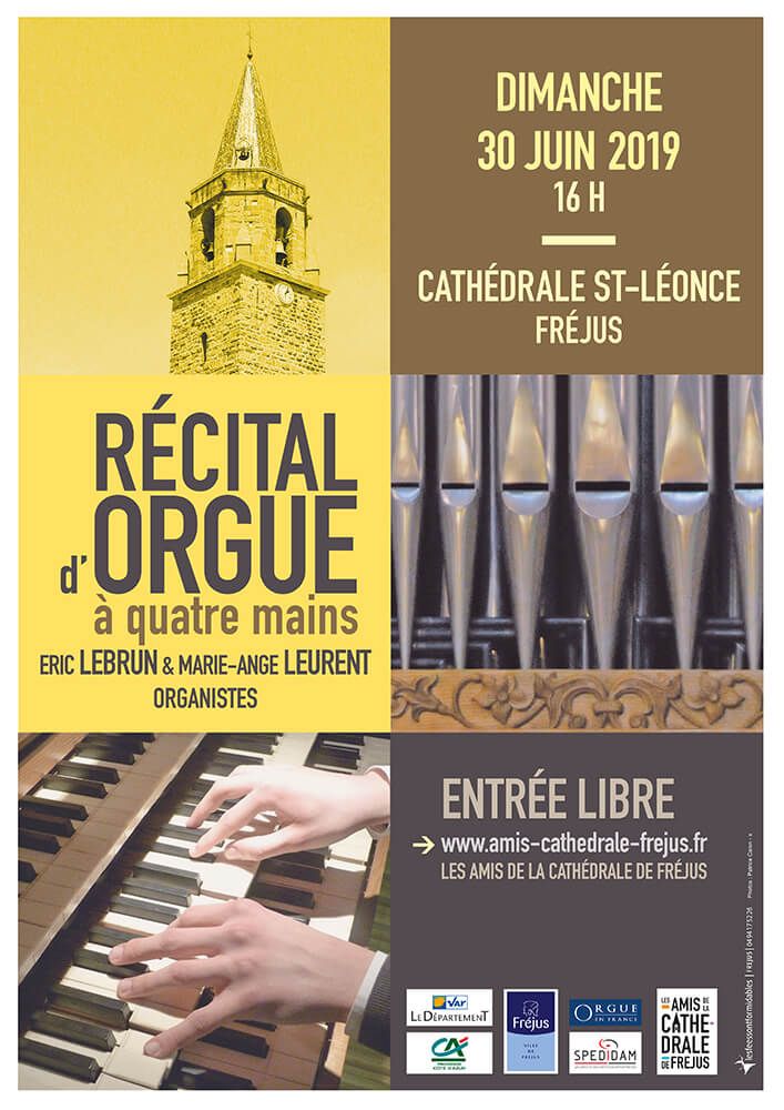 Récital d’orgue Eric Lebrun & Marie Ange Leurent