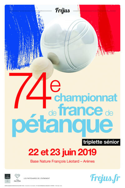 Championnats de France “triplettes séniors ” de Pétanque