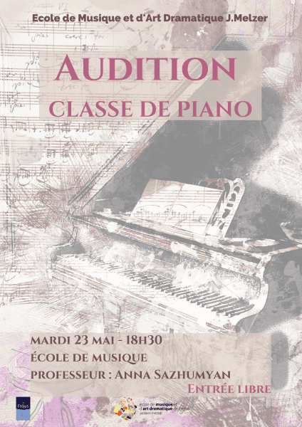piano class audition