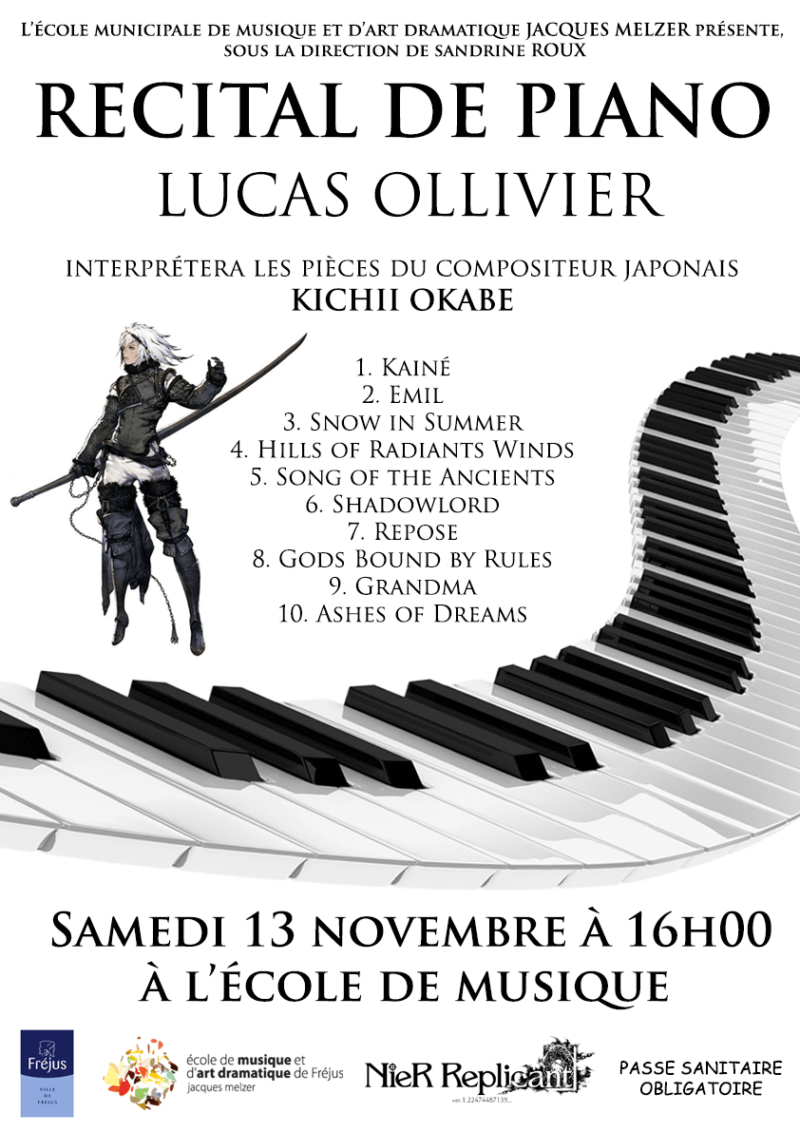 Piano recital – Lucas Ollivier