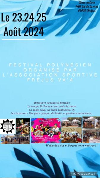 Polynesian festival in Fréjus