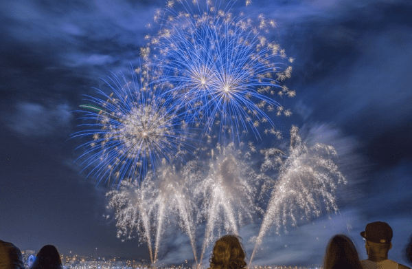 The fireworks of summer