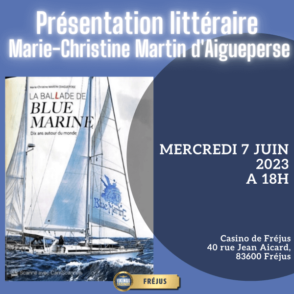 Literary presentation Marie-Christine Martin d'Aigueperse
