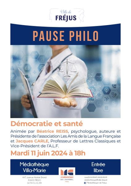 Pause philo “Démocratie et santé”