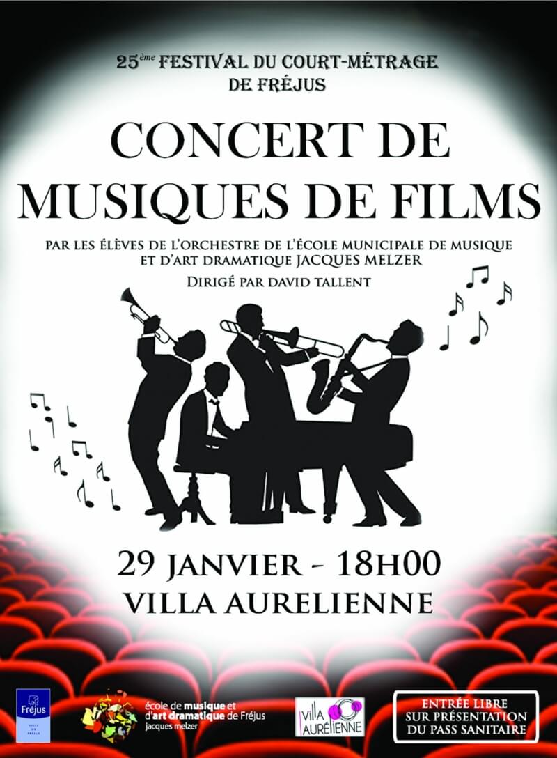 Festival du Court-Métrage – Concert de musiques de films