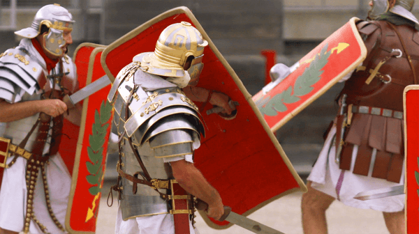 IN THE FOOTSTEPS OF THE ROMAN LEGIONARIES